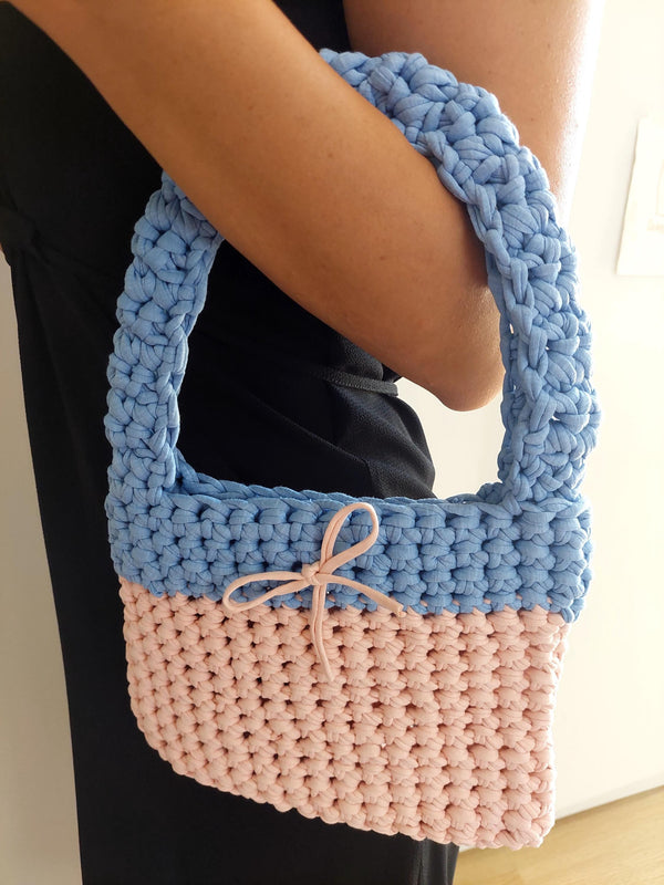 Vibrant Handcrafted Crochet Shoulder Bag, Perfect Accessory for Any Look, Thoughtful Gift for Her